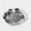 Ventas Directas de Fábrica Posavasos de Aleación de Cobre Soportes para Tazas Hoja de Loto Rana Accesorios para Ceremonia del Té Oro Plata Cobre Venta al por Mayor
