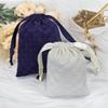 Nueva bolsa de franela a cuadros en línea bolsa multi-color para guardar joyas bolsa para empaque de regalo a mano personalización
