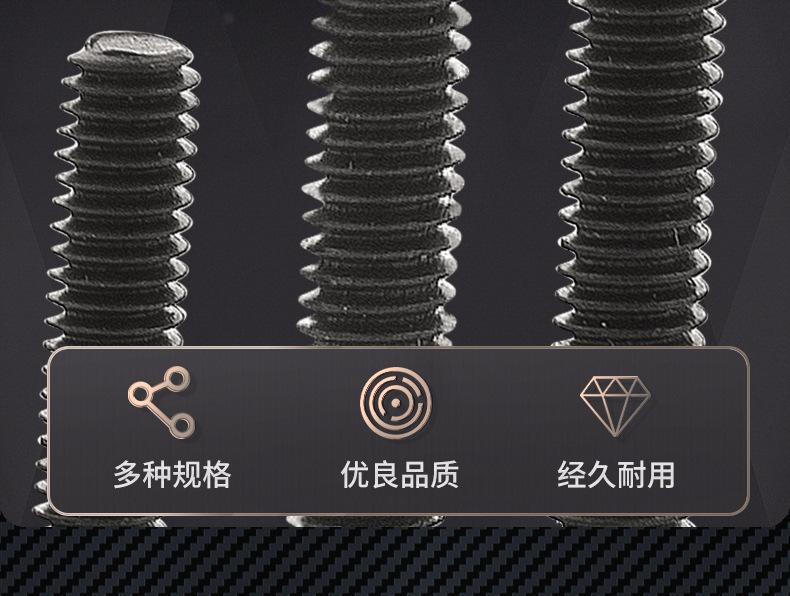 304不锈钢黑色PM十字圆头机牙螺丝_03_09.jpg