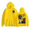 Rapper Nicky Jam Álbum 2025 Tour Merchandising Sudadera Casual para Hombre y Mujer Moda