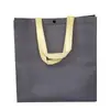 Bolsa de mão não tecida em estoque com LOGO estampado bolsa para roupas da moda bolsa para sapatos embalagem bolsa de presente bolsa com nome da loja estampado