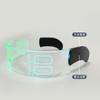 Fábrica en stock Gafas LED Fiesta Flash Tech Gafas Festival Gafas Fluorescentes Gafas de Fiesta