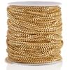 Cadena de Acero Inoxidable Galvanizado al Vacío de Molienda Multifacética Conservación del Color Seis Lados Molienda Cadena Cubana diy Collar Pulsera Joyería con Cadena