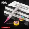 Bolígrafo de Pintura Suave de Venta Caliente Transfronterizo, Tipo Líquido Directo, Gran Capacidad, Impermeable, Resistente al Sol, Bolígrafo de Pintura para Retoques, Bolígrafo Marcador de Pintura al por Mayor