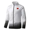 Uniformes de Premiação da Equipe Chinesa de Primavera e Outono, Roupas Esportivas, Tops e Jaquetas com Estampa Degradê para Treinadores e Crianças, Atacado Personalizado