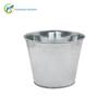 Balde de ferro galvanizado balde de metal balde de decoração de jardim balde de chapa galvanizada balde de cor primária balde de ferro balde de armazenamento