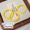 Colgante de Color Ins Cadena para Teléfono Móvil Llavero Diseño Creativo Hebilla de Anillo de Hojas Sueltas Hebilla de Cierre de Oficina Desmontable