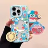 Pez Payaso Giratorio con Soporte Magnético Adecuado para Funda de Teléfono Móvil Apple 16Promax 15Plus14 Suave 13/11/12