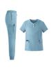 Uniformes de Belleza Médica, Uniformes de Lavado de Manos, Uniformes de Doctor Oral, Uniformes de Lavado de Manos, Uniformes de Enfermera Dental, Ropa de Trabajo Hospitalaria, Elástico Elegante