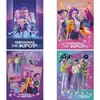 Caderno de brochura (capa dura) K-Pop Warriors 80Fls - Caixa com 5 Unidades