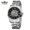 Nuevo Reloj de Pulsera Mecánico Manual de Moda Casual Estilo Europeo y Americano para Hombre Forsining