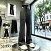 Pantalones de Hombre Estilo Old Money Plisados de Color Sólido Micro-Campana 2026 Nuevos Sensación de Alta Gama Corte Limpio Caída Pierna Ancha Pantalones Scimitar