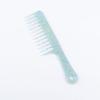 Peine de dientes anchos grandes con puntos de color, peine de dientes grandes, peine especial para cabello rizado, peine para la cabeza, peine de plástico para cabello de mujer, peine para peluca, hogar