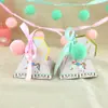 Caja de Dulces tipo Carrusel con Estampado Dorado, Caja de Dulces Triangular para Boda, Caja de Dulces para Cumpleaños de Bebé, Caja de Dulces Creativa para Boda, Caja de Regalo