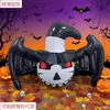 Em Estoque Abóbora Inflável de Halloween Fantasma Tumbler Decoração de Festa ao Ar Livre de Natal Lanterna de Abóbora de Halloween