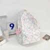Mochila Floral Pequena Fresca Estilo Ocidental Bonito Da Menina Mochila Estilo Preguiçoso Estudante Universitária Casual Mochila Da Moda