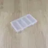 Caja de Almacenamiento Creativa y Cultural, Plástico Extraíble de 4 Compartimentos, Multi-funcional para Joyería, Rejilla Pequeña, DIY, Tornillos de Escritorio, Equipo de Pesca, Empaque Creativo