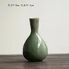Novo Vaso Gradiente Cerâmico Zen Retrô Estilo Chinês Pequeno Recipiente para Flores Arte com Flores Secas Ornamento para Arranjo de Flores Decoração de Mesa para Arte do Chá