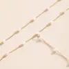 Pulsera de Dedo de Moda Transfronteriza Europea y Americana, Diseño de Lujo Ligero, Cadena Integrada en Cadena para Dedos, Lujo Ligero, Estilo Versátil para el Día a Día