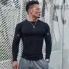 Body de Baloncesto de Secado Rápido para Hombre, Ropa Deportiva de Fitness, Entrenamiento Base, Juego al Aire Libre, Transpirable, de Manga Larga, Compresión