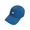 Gorra de Béisbol Retro Japonesa Sencilla Bordada con la Letra m con Hebilla de Cuero Ajustable, Gorra Lavada de Color Sólido con Visera de Pato, Versátil para Parejas