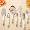 Juego de Gadgets de Cocina para Uso Doméstico, Herramienta Peladora de Cocina, Juego de Utensilios de Cocina, Juego de Herramientas para Preparación de Alimentos en Casa
