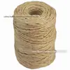 Fábrica de Laizhou Rusheng fornece fio de sisal de cor primária, corda de sisal de fio único com eixo de 80 m