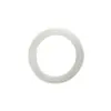 Junta plana de silicona blanca 2 3 4 6 puntos 1 1.2 1.5 2 pulgadas junta anillo de goma junta de sellado O-ring negro