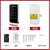 Cerradura de Inducción con Contraseña de Huella Dactilar, Tarjeta y Deslizamiento, Desbloqueo Remoto, Cerradura Numérica, Muebles Inteligentes Electrónicos, Cerradura con Código Oculto