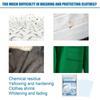 Jue-Fish Papel de Burbujas para Lavandería Limpieza Quitamanchas Concentrado Tableta para Lavandería Retenedor de Fragancia Ropa Blanca para el Hogar