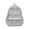Mochila nueva, simple y elegante, con estampado de estrellas para estudiantes, adecuada para el uso diario en el campus, gran capacidad, alto valor estético, diseño único y no repetitivo