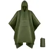 Capa de Chuva Poncho Leve, Poncho de Chuva Três em Um, Capa de Chuva Multifuncional Portátil Especial para Montanhismo e Caminhada ao Ar Livre