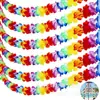 Fita decorativa de 6 metros de comprimento com tema havaiano, arranjo de festival, festa de aniversário, festa dançante, guirlanda, festa, celebração de casamento