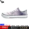 Zapatos Casuales Transfronterizos Personalizados tipo Pod Zapatillas de Verano para Mujer Zapatos de Lona de Moda para Mujer Diseño Antideslizante Transpirable Zapatos Blancos