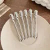 Pinza para el pelo parte trasera de la cabeza pinza lateral para mujer pinza bb simple pinza de horquilla pinza pinzas para el pelo pinza de una palabra fijación de cabellos sueltos flequillo accesorios para el pelo