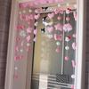 Kulomi Yugui Perro Nubes Planeta Amor hellokitty Decoración de Habitación Cortina de Puerta Cortina Divisoria Colgante
