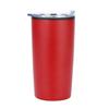 Amazon novo 20oz grande capacidade de alta capacidade de carro copo de café isolado de camada dupla plástico dentro e fora copo de sorvete de aço