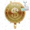 Mecrla Nueva Versión Transfronteriza Dólar Globos de Papel de Aluminio Látex Set Decoración de Fiesta Accesorios para Fotos