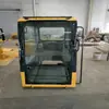 Reemplazo de Conjunto de Cabina de Excavadora Cabina Incluyendo Cerradura de Puerta Reposabrazos Vidrio Cabina de Operación para Varios Modelos de Excavadora