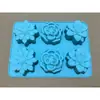 Forma de bolo mousse formato florzinha multi-camadas Yanying para exportação, forma de silicone para chocolate e fondant caseiro, utensílio de silicone para assar de grau alimentício