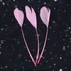 Decoração de bolo de asas de pena de anjo, lindo cartão de bolo de aniversário, acessórios de encaixe para mesa de sobremesas de festa de casamento