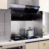 Bafle de Aceite para Cocina Bafle a Prueba de Aceite Campana Extractora Acero Inoxidable Resistente a Altas Temperaturas Aislamiento Térmico Cubierta de Estufa de Gas Anti Salpicaduras Anti