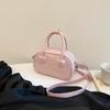 Modelo de Exportación Retro Europeo y Americano 2025 Otoño Moda Sencilla Bolso de Hombro Cruzado PU Bolso Sencillo para el Trabajo de Mujer