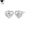 Pendientes de Plata de Ley S925 con Aguja y Diseño de Caballo para Niñas, Diseño de Nicho con un Toque de Lujo, Pendientes Versátiles de Moda Tendencia al por Mayor