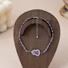 Pulsera de Amatista con Cuentas en Forma de Calabaza, Microincrustaciones de Circonita, Estilo Chino de Moda para Verano, Pulsera Sencilla y de Alta Gama para Mujer