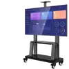 Soporte de Piso para TV con Ruedas Adecuado para Varias Marcas de 32-120 pulgadas Capacidad de Carga 150 kg Adecuado para el Sudeste Asiático