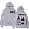 Sudadera Unisex Harajuku Hip-Hop Música Pop Moda Callejera Tour Álbum 2025 Rapper Morad Mdlr