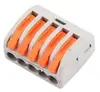 Bloco de Terminais Série Pct Conector de Encaixe Rápido Conector de Fio Rígido de Alimentação Cabo de Alimentação Divisor para Lâmpada