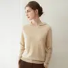 Suéter con Capucha de Cachemira para Mujer Konsaini 100% Cachemira Pura Tejido Suave Sin Costuras Camiseta Base Sudadera