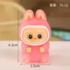 Sacapuntas de Dibujos Animados Labubu de Celebridad de Internet Transfronterizo Sacapuntas Manual Mini para Estudiantes Sacapuntas de Muñeca de Plástico Blando Duradero